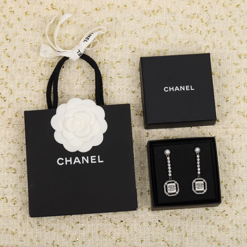 Ch*el earrings